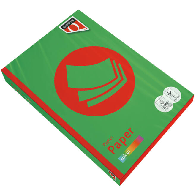 Kopieerpapier Quantore Colour A4 80gr grasgroen 500 vel