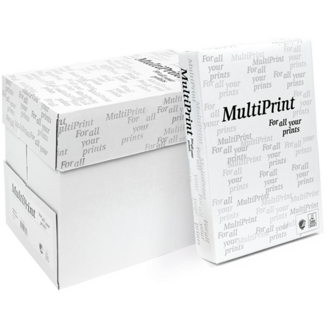 Kopieerpapier Multiprint A4 75gr wit 500vel