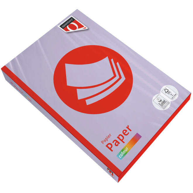 Kopieerpapier Quantore Colour A4 80gr lila 500 vel