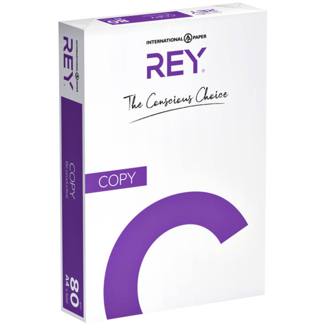 Kopieerpapier Rey Copy A4 80gr wit 500vel