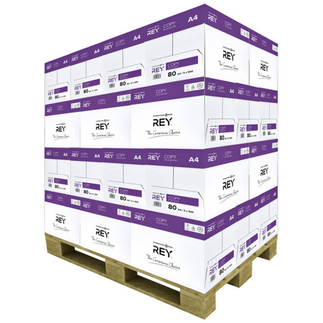 Kopieerpapier Rey Copy A4 80gr wit 500vel