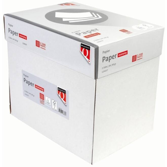 Kopieerpapier Quantore Economy Nonstop A4 80gr wit 2500vel