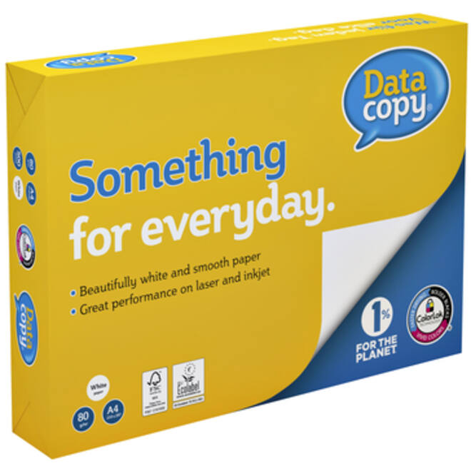 Kopieerpapier Datacopy A4 80gr wit 500vel