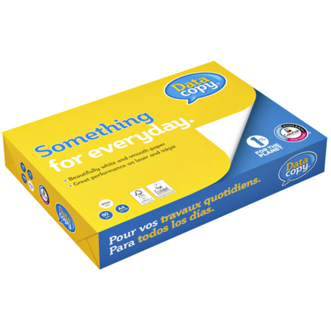 Kopieerpapier Datacopy A4 80gr wit 500vel