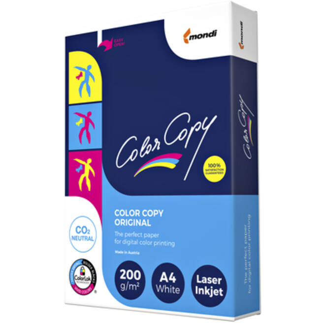 Laserpapier Color Copy A4 200gr wit 250vel