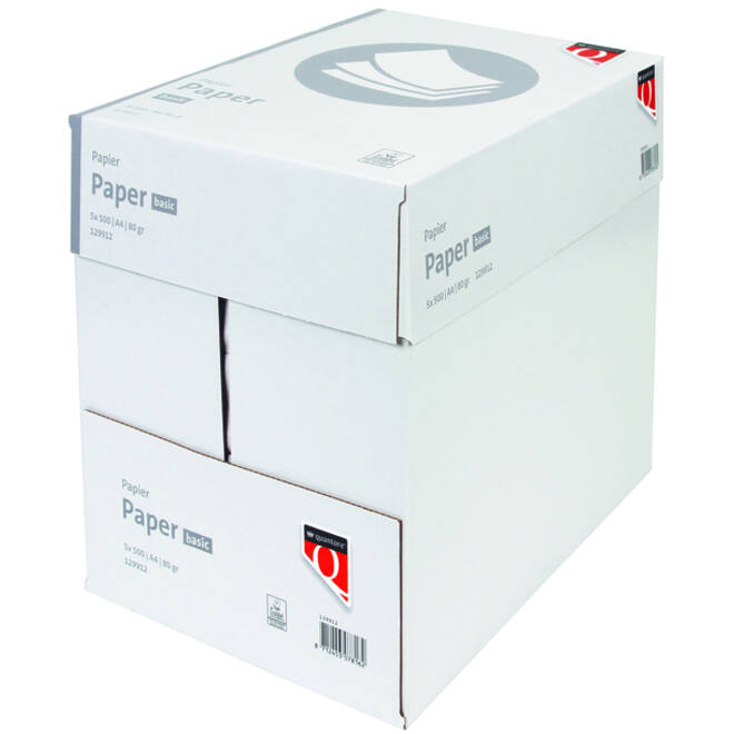 Kopieerpapier Quantore Basic A4 80gr wit 500 vel