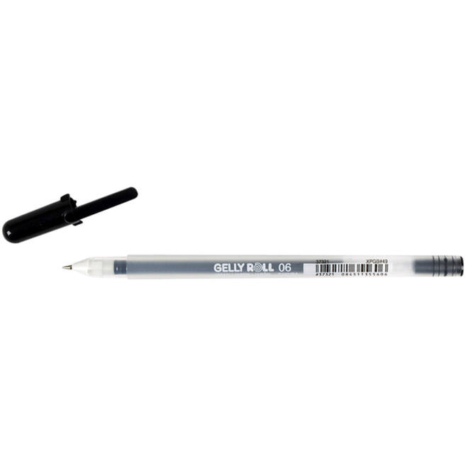 Gelschrijver Sakura Gelly Roll Basic 06 0.3mm zwart