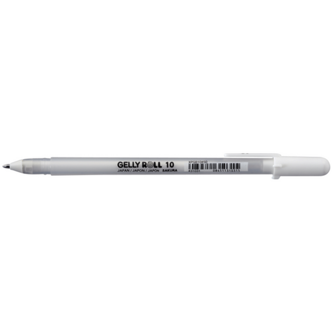 Gelschrijver Sakura Gelly Roll Basic 10 0.5mm wit