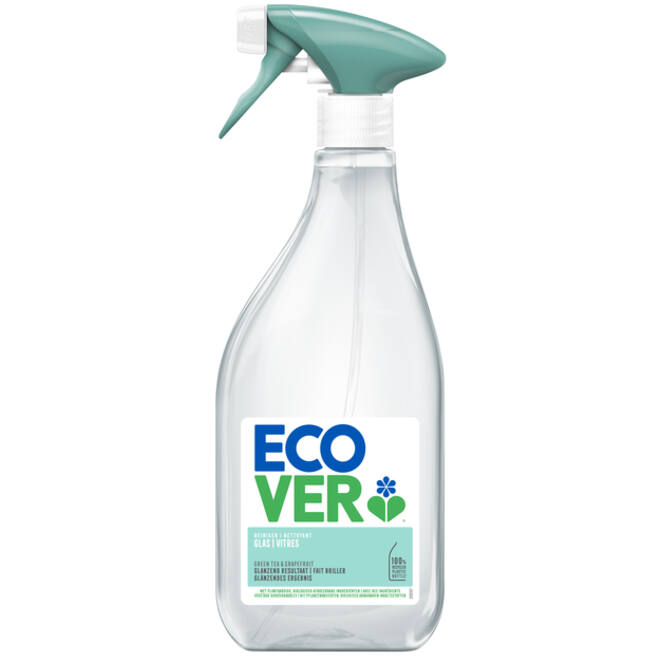 Glasreiniger Ecover groene thee & grapefruit spray 500ml