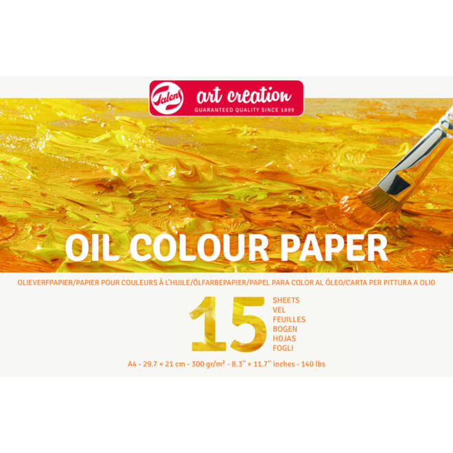 Talens Art Creation olieverf papier A4 15vel 300gr