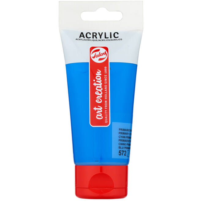 Acrylverf Talens Art Creation 572 primaircyaan tube à 75ml
