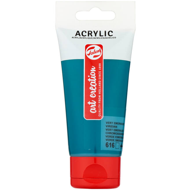 Acrylverf Talens Art Creation 616 vert émeraude tube à 75ml