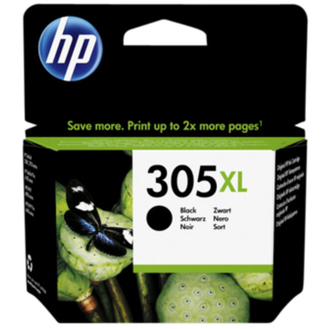 Inktcartridge HP 3YM62AE 305XL zwart