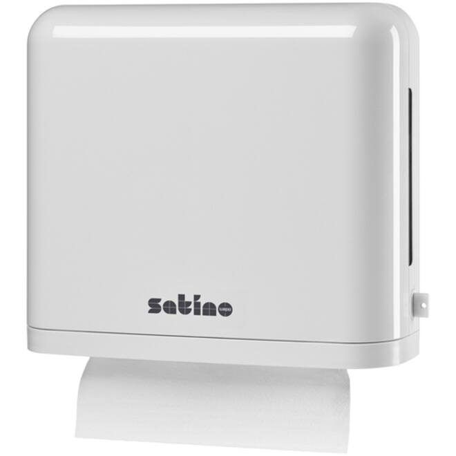 Handdoekdispenser Satino PT2 klein wit 331030