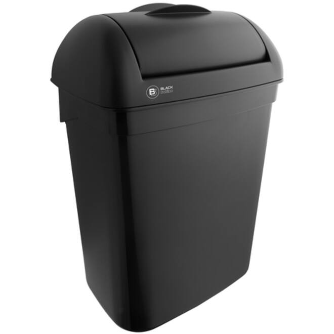Afvalbak BlackSatino hygienebox 8L zwart 332170