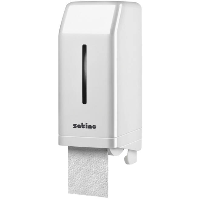 Toiletpapierdispenser Satino JT3 systeemrol wit 332540
