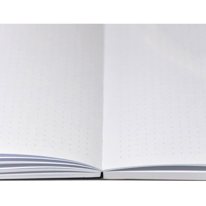 Notitieboek Octàgon Hurt A5 135x200mm dots zwart