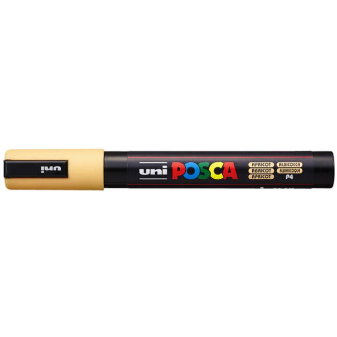 Verfstift Posca PC5M medium abrikoos