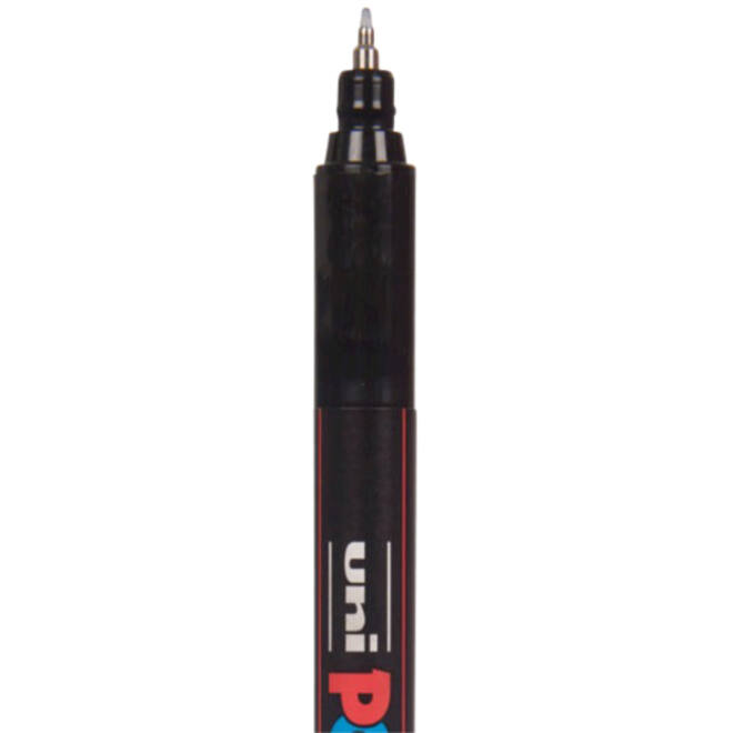 Verfstift Posca PC1MR extra fijn wit