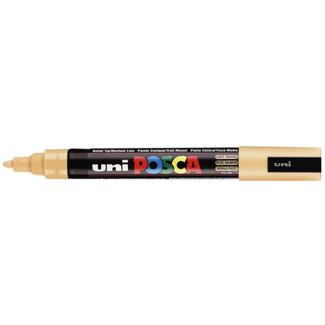 Verfstift Posca PC5M medium zalmroze