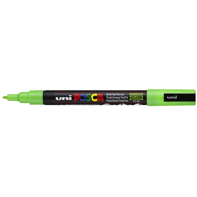 Verfstift Posca PC3M fijn appelgroen