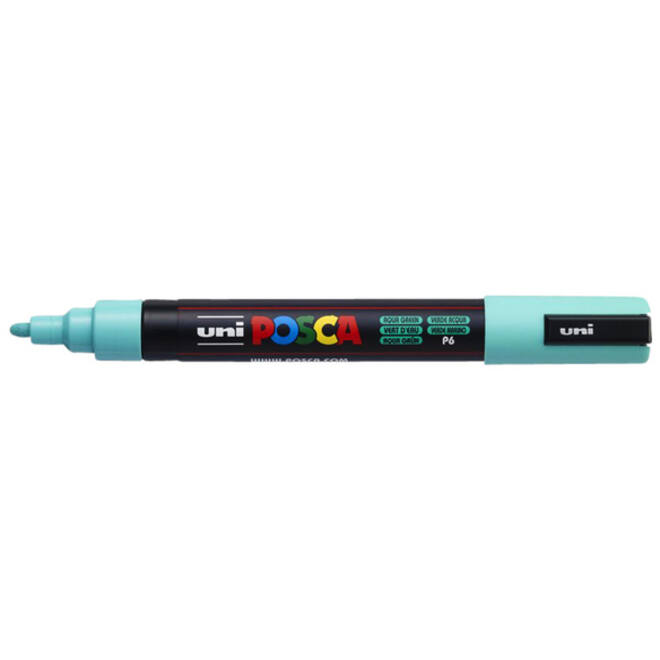 Verfstift Posca PC5M medium aquagroen