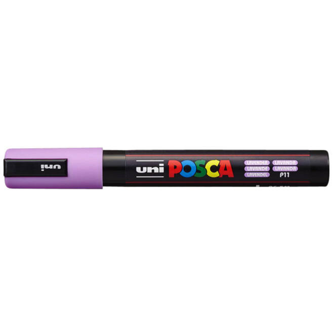 Verfstift Posca PC5M medium lavendel