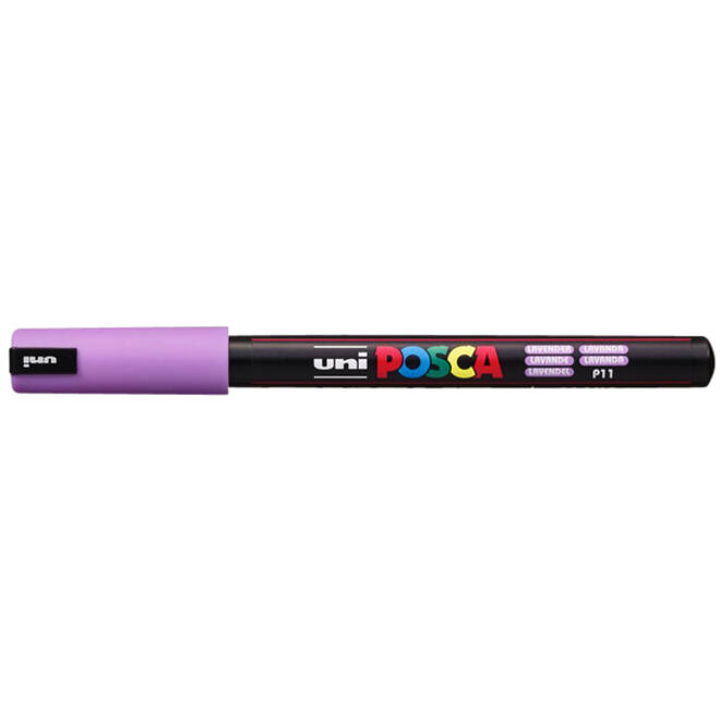 Verfstift Posca PC1MR extra fijn lavendel