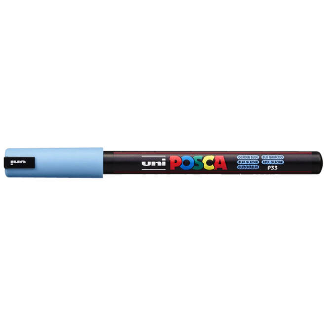 Verfstift Posca PC1MR extra fijn ijsblauw