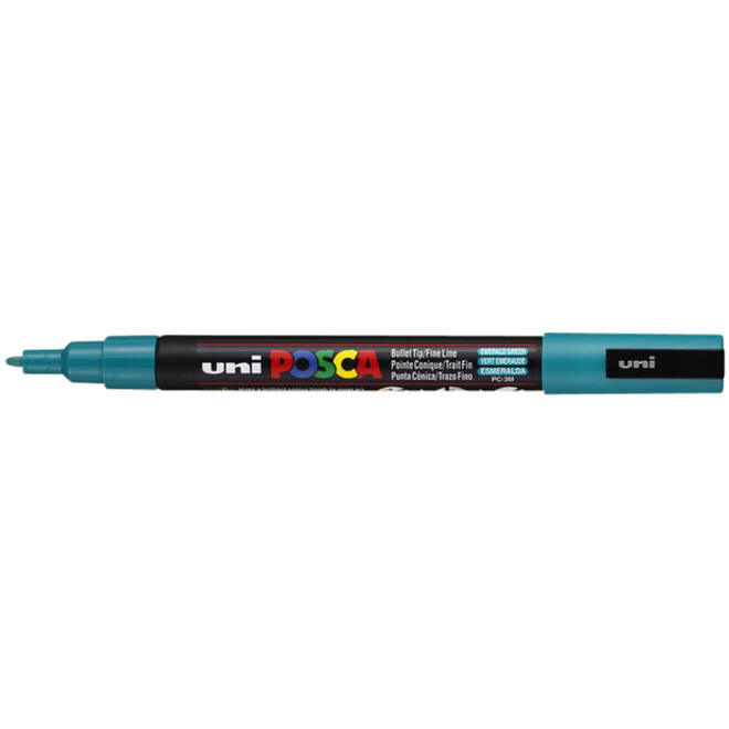 Paintmarker Uni POSCA PC3M fijn smaragdgroen
