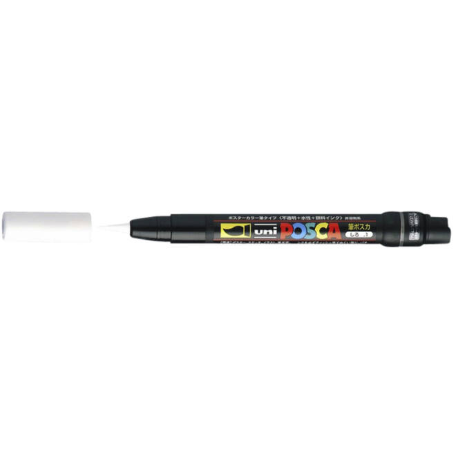 Brushverfstift Posca PCF350 1-10mm wit