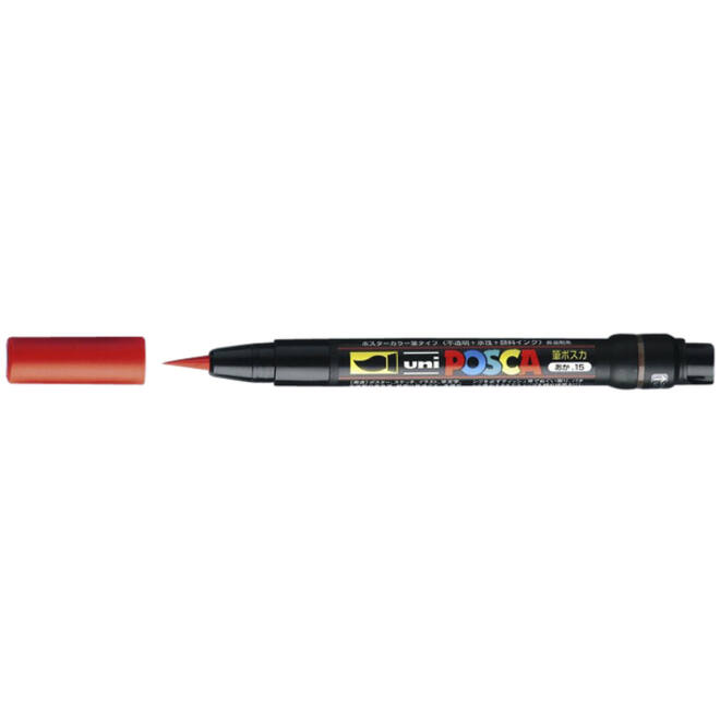 Brushverfstift Posca PCF350 1-10mm roze