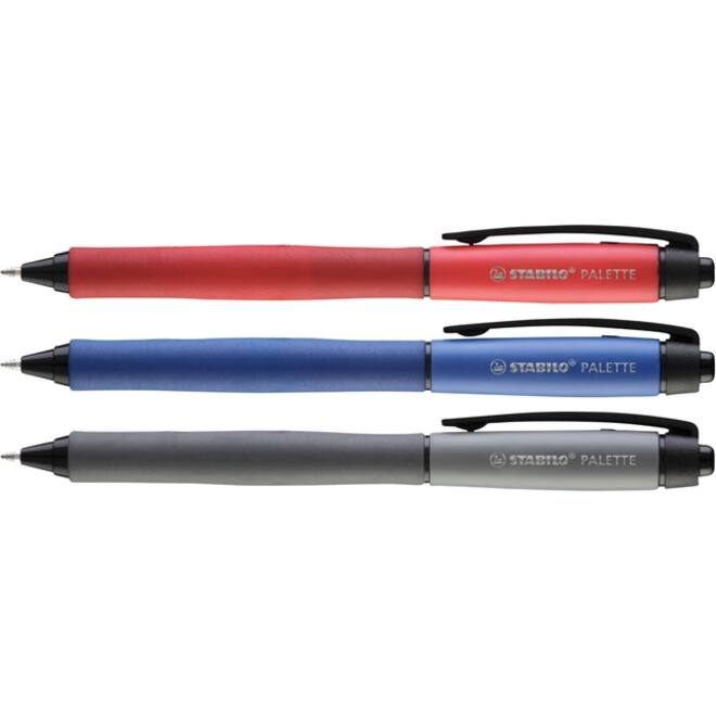 Rollerpen STABILO Palette 268/46 medium zwart