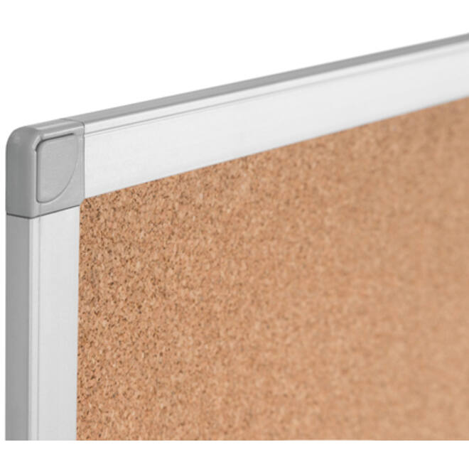 Prikbord Quantore 60x45cm kurk