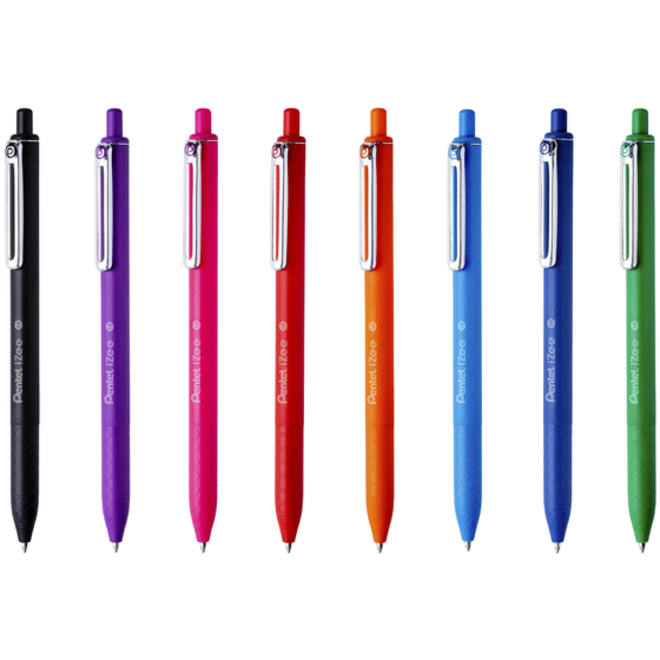 Balpen Pentel BX470 iZee medium blauw