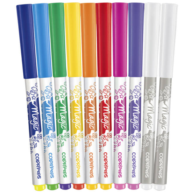 Viltstift Maped Color'Peps Magic set á 10 kleuren