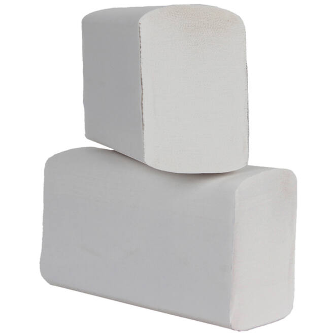 Handdoek Cleaninq H2 i-vouw 2-laags 203x320mm 25x120 vel wit