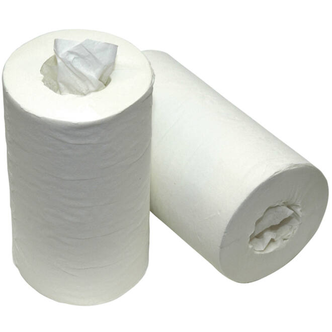 Poetspapier mini 1-laags 120m wit