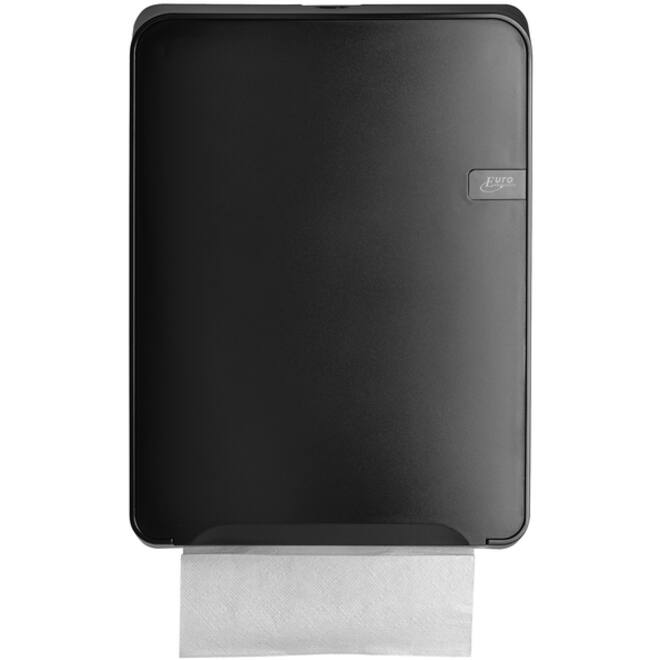 Handdoekdispenser QuartzLine Q8 zwart 441152