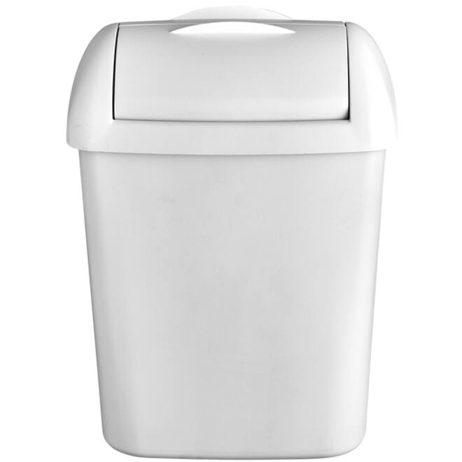 Dameshygiënebak QuartzLine Q28 8 liter wit 441408