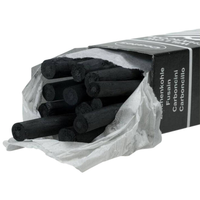 Houtskool Coates 7-9mm doos à 12 stuks