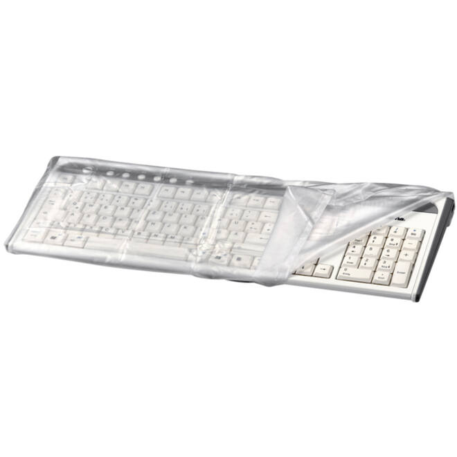 Stofhoes Hama toetsenbord mat-transparant