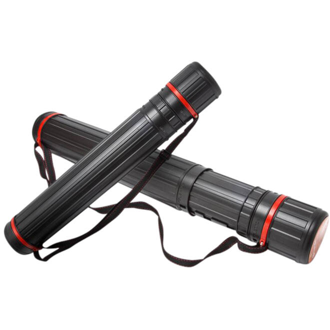 Tekeningkoker Conda 65-110 cm 105 mm zwart