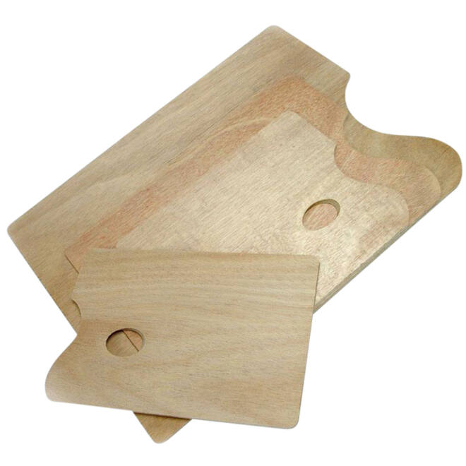 Palet Conda rechthoekig 24 x 30 cm 5 mm hout