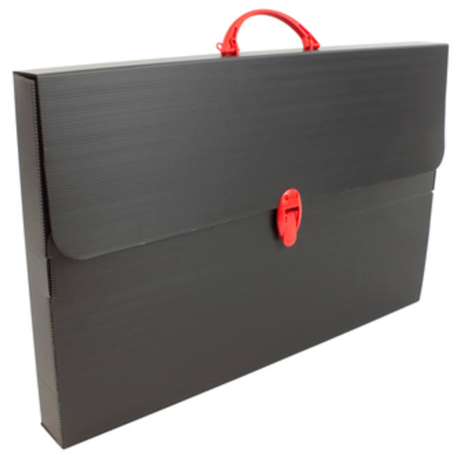Tekenkoffer Balmar2000 42.5x55.5x3.3cm zwart