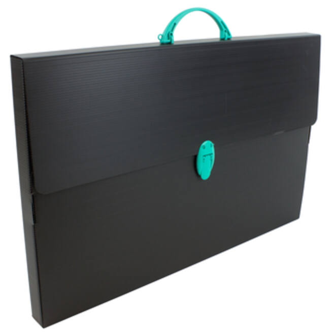 Tekenkoffer Balmar2000 42.5x55.5x3.3cm zwart