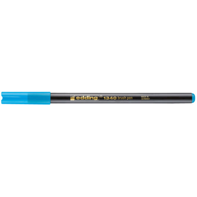 Brushpen edding 1340 azuurblauw