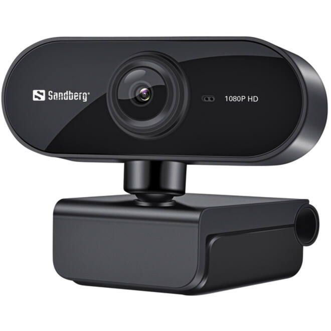 Webcam Sandberg USB FLEX 133-97 zwart