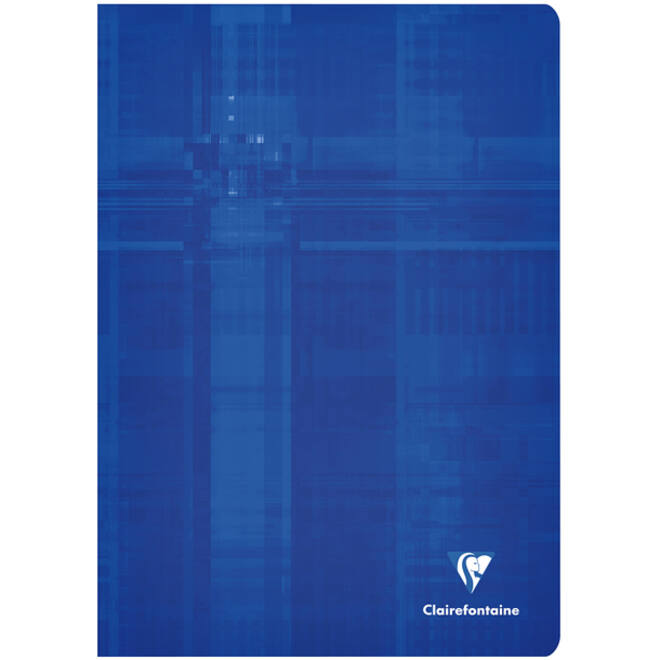 Schrift Clairefontaine A4 ruit 10x10mm 80 pagina's 90gr assorti