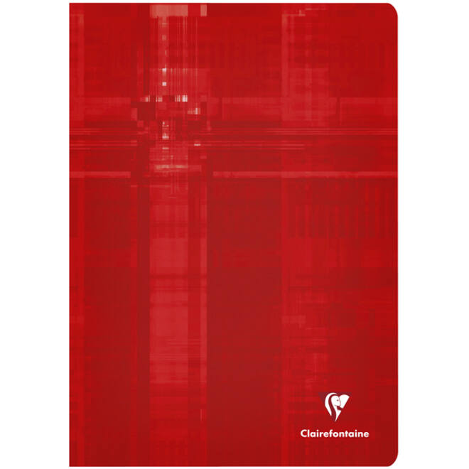 Schrift Clairefontaine A4 lijn 80 pagina's 90gr assorti